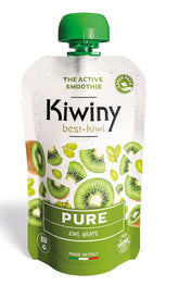 Kiwi puree with grape juice, no added sugar, gluten-free, organic 100 g - KIWINY